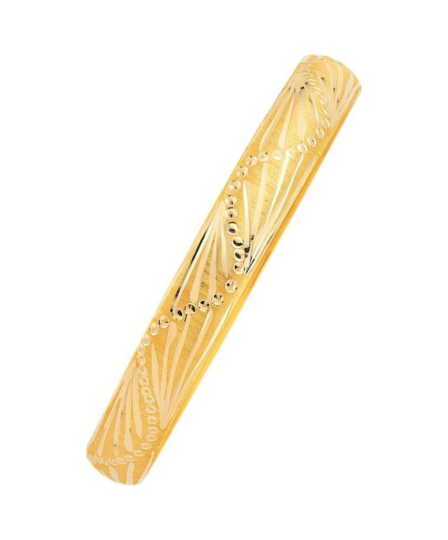 14 Ayar Altın Hediyelik Bilezik Noktalı 7 Gram