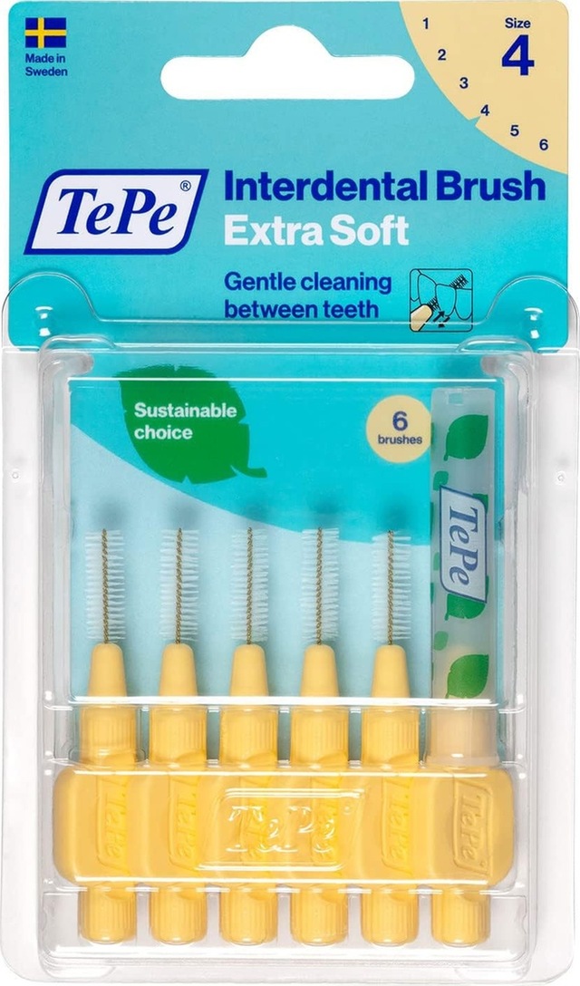 Tepe Blister X-soft 0.7 Mm - Sarı Diş Arayüz Fırçası 1x 6 Adet
