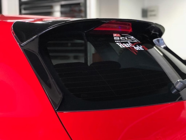 Seat Leon Spoiler Spoyler Yan Çıta Plastik Parlak Siyah