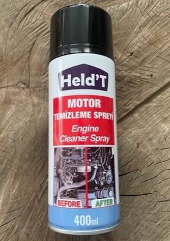 Heldt Motor Temizleme Spreyi Susuz Parlatır Temizler 400ml Germany