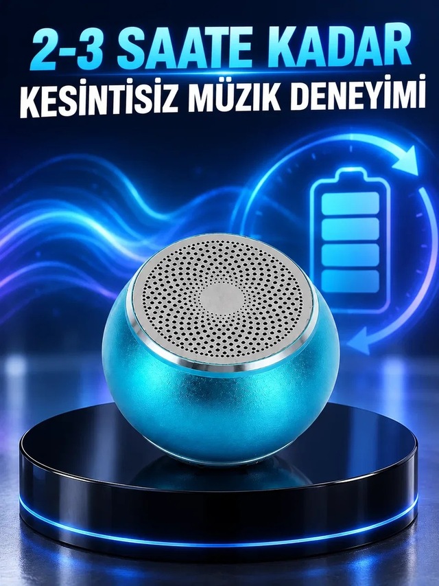 Kablosuz Bluetooth 5. 0 Hoparlör Kompakt Ve Güçlü Ses Yeni Nesil
