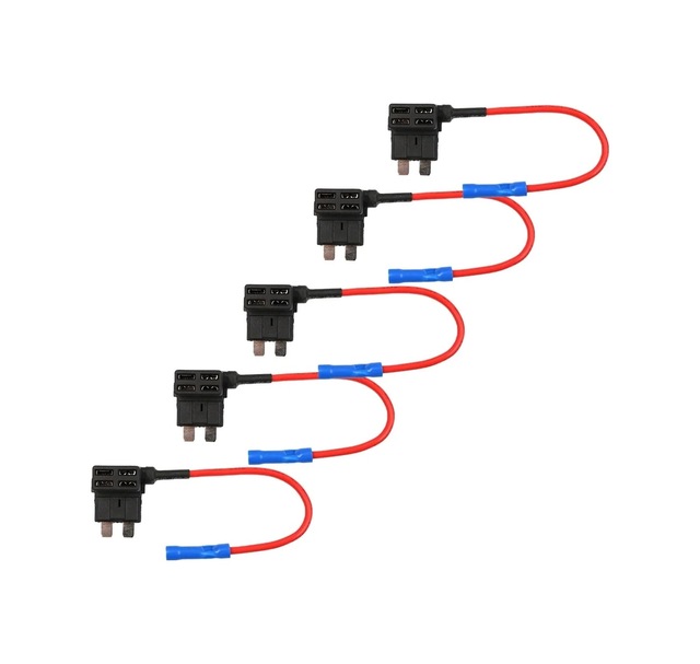 Uslucan Alışveriş Standart Bıçak Sigorta Çoklayıcı Fuse Tap 5 Adet