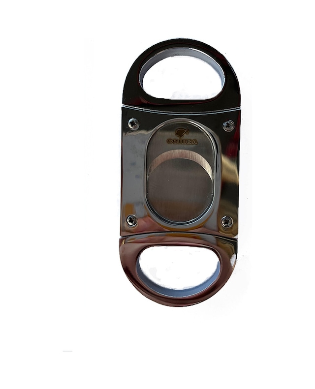 Gümüş Metal Puro Makası Kesici - Tr7540
