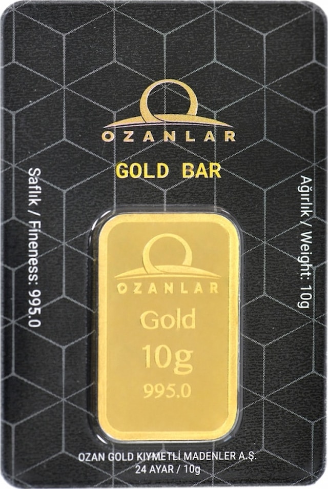 10 G Külçe Altın