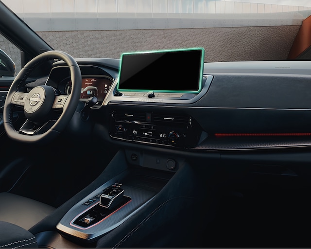Nissan Qashqai (2024-2026) Uyumlu 12.3" Multimedya 9h Nano Ekran Koruyucu