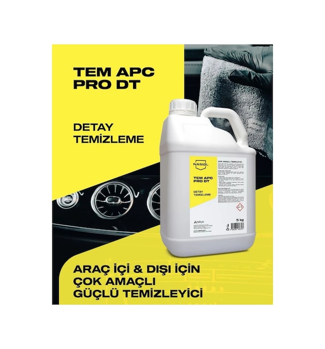 Nasiol Tem Apc Pro Dt Detaylı Temizlik İlacı 5kg