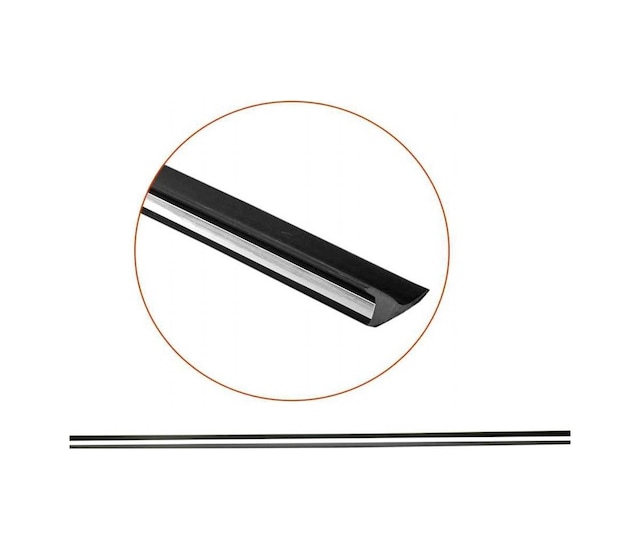 Bagaj Çıtası Kromlu Spoiler Universal 135 Cm Siyah