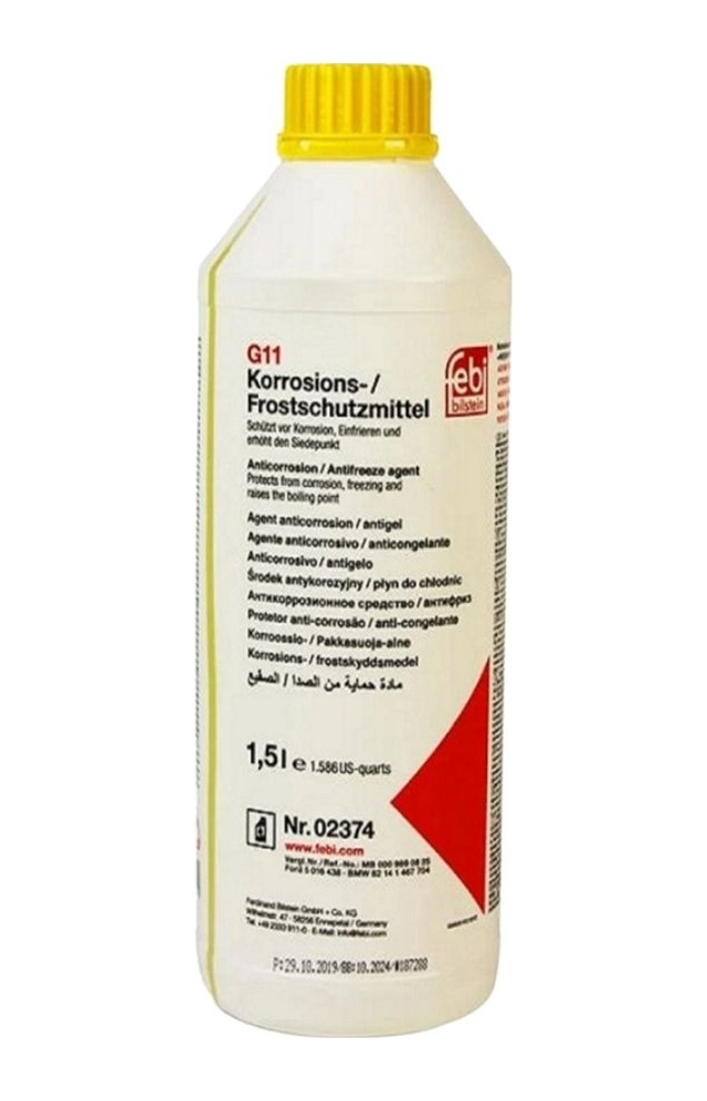 Sarı Renk Antifiriz - 1,5 Litre
