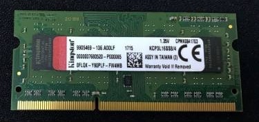 Kingston 4GB DDR3 1600MHz CL11 KCP3L16SS8/4