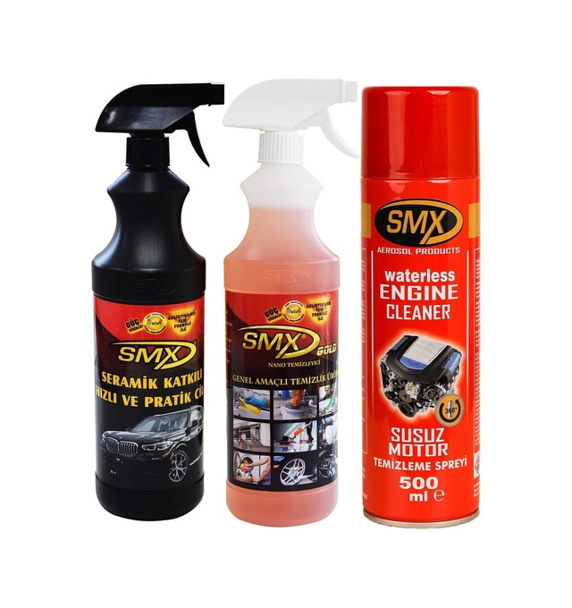 SMX Susuz Motor Temizleme ve Koruma Spreyi / SMX Seramik Cila / H