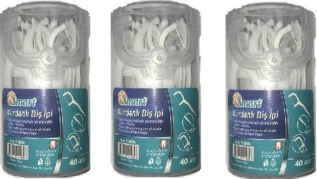 Ksmart Kürdanlı Diş İpi 40'lı 1 Adet