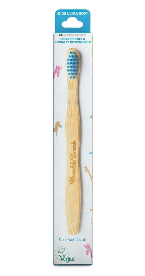 Tr Brush Çocuk Bambu Diş Fırçası Ultra Soft Mavi 1 Paket