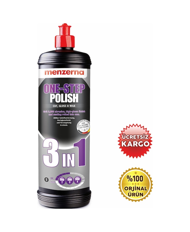 Menzerna One Step Polish 3 İn 1 1 Lt Hepsi Bir Arada Pasta-cila