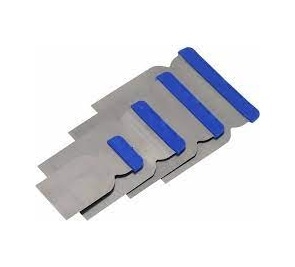 Autobay Çelik Rötuş Spatula Metal Set 4'Lü