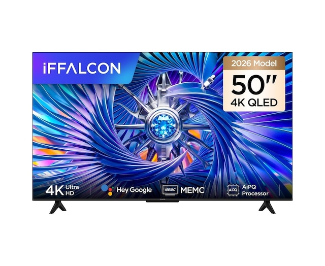 iFFALCON 50U65A Pro 50" 127 Ekran Uydu Alıcılı 4K Ultra HD QLED Google TV