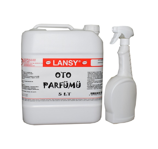 Lansy Oto Parfümü 5 Litre + Uygulama Spreyi