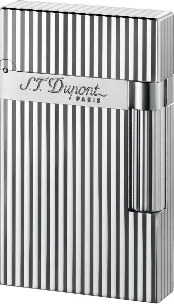 Briquet Lignes Verticales Argent Puro Çakmağı 16817 - Tr1102