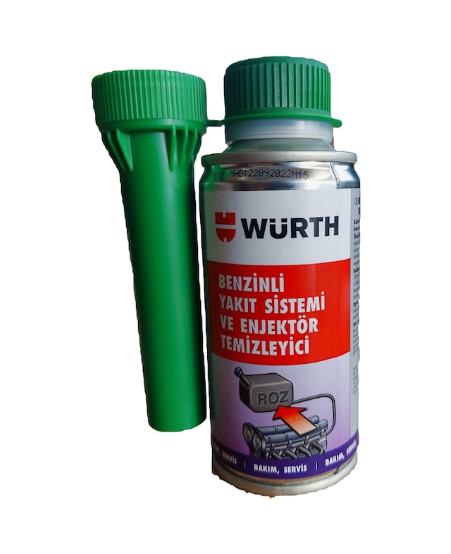 Würth Benzinli Yakıt Sistemi ve Enjektör Temizleyici 150 ML