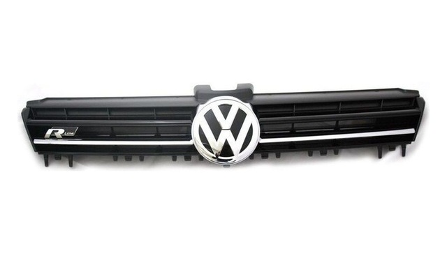 Vw golf 7 mk7 rline ön panjur ızgara krom şeritli 2012+