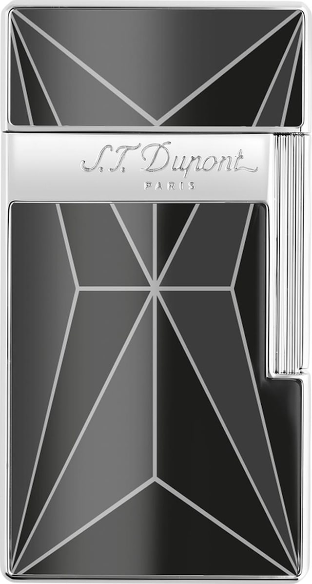 025070 St Dupont Biggy Fire X Siyah Çakmak