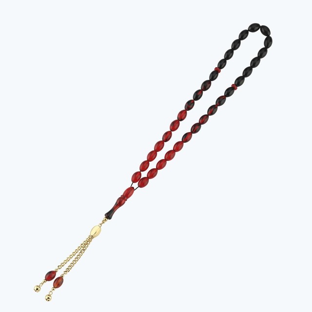 Altınbaş Altın Ateş Kehribarı Tespih Atsb0002-y-25232-4