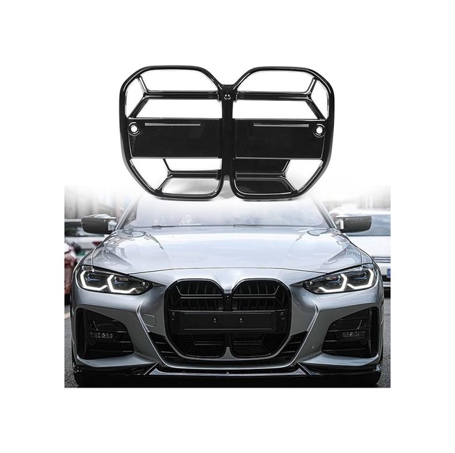Autogp Bmw G22 G23 M4 Cs Ön Böbrek Panjur Pianoblack 2020+