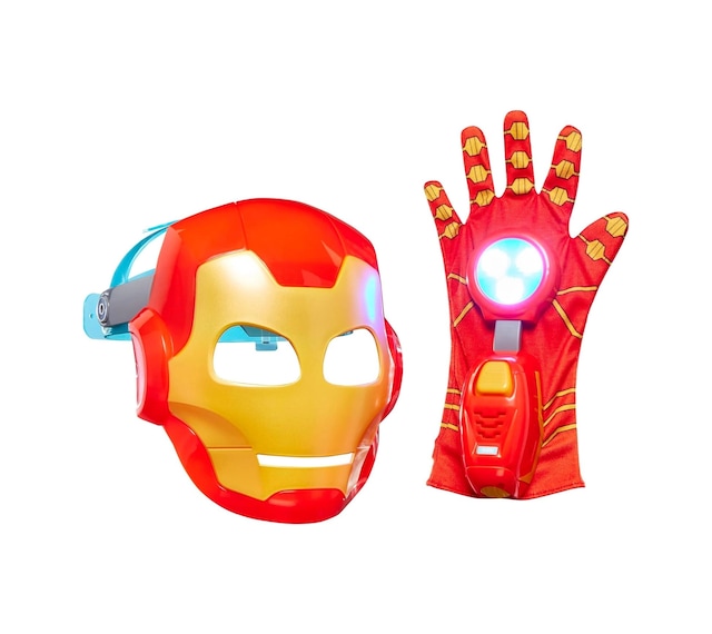 Marvel Iron Man And His Awesome Friends Teknolojik Kahraman Rol Yapma Seti, Iron Man Maskesi Ve Elek