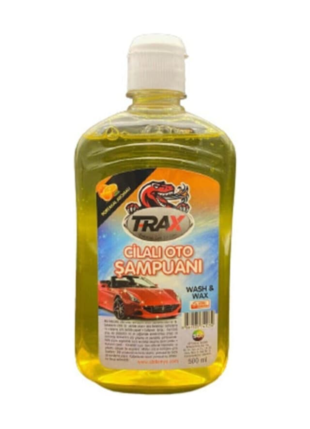 Trax Süper Kalite Cilalı Araba Oto Şampuanı 500 Ml