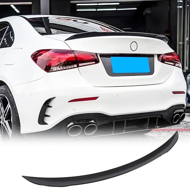 Autogp Mercedes W177 Sedan Bagaj Üstü Spoiler Pianoblack Boyalı 2018+