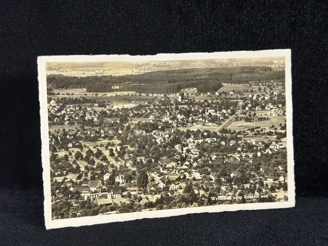 1938 Yılında Postadan Geçmiş İsviçre Kartpostal 16189 J. Gaberell Anstatt Thalwil Teşhir Ürün