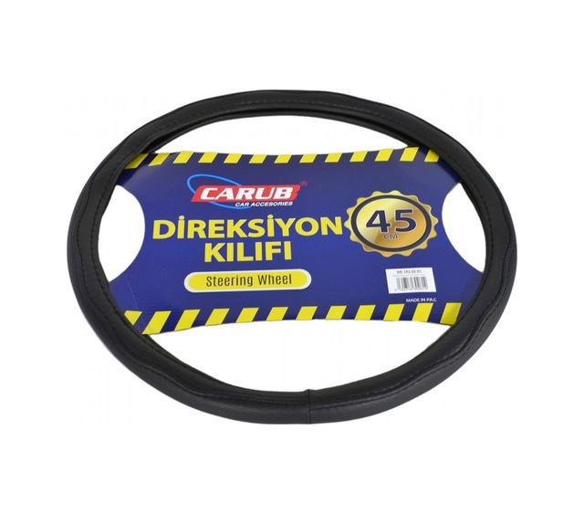 Carub Direksiyon Kılıfı 45 Cm Siyah Br1830261