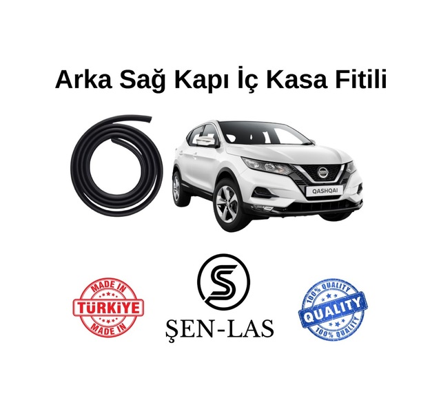Nissan Qashqai 2014-2021 Şen-las Sağ Arka Kapı Fitili Şl30103