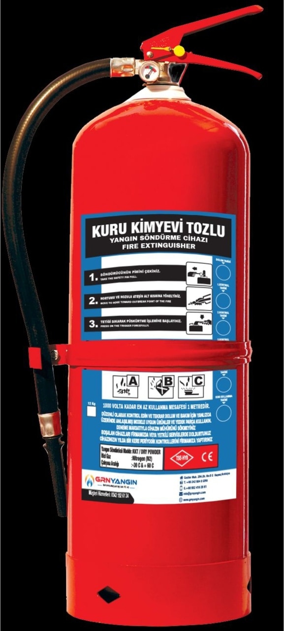 12 Kg Yangın Söndürme Tüpü - 664874670