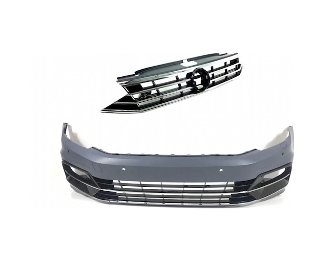 Vw Passat B8 R Line Ön Tampon + Panjur Seti 2015-2019 Full Dolu 1.kalite