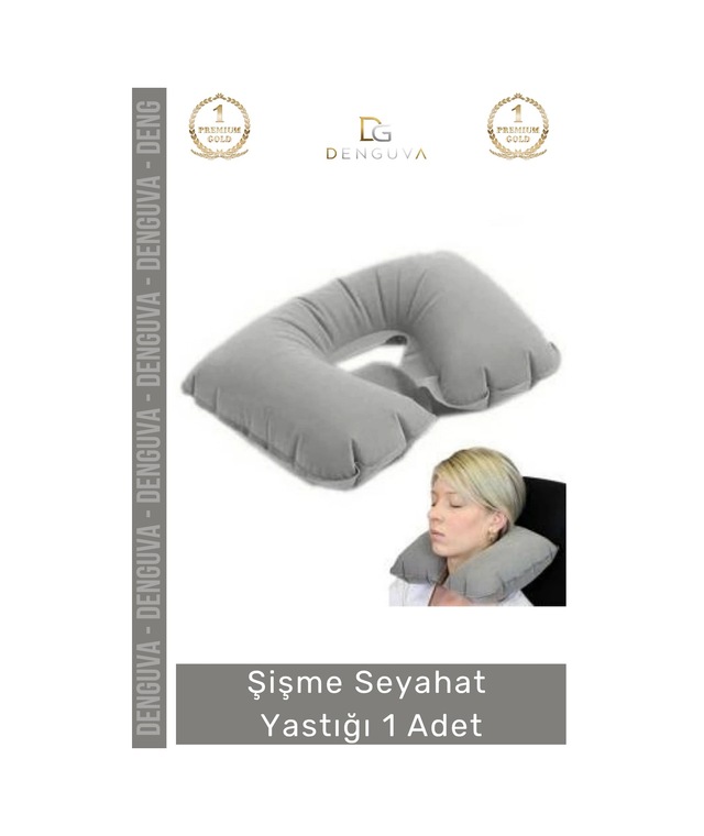 Seyahatyastığı Travel Neck Pillow Boyun Destekli Konforlu Ergonomik Dayanıklı Şişme Seyahat Yastığı