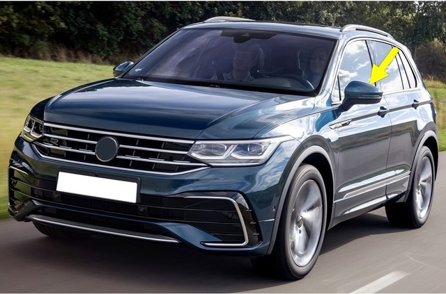 Vw Tiguan 2021-2023 Sol Dış Ayna Üst Kapağı Kapak 5na857537a
