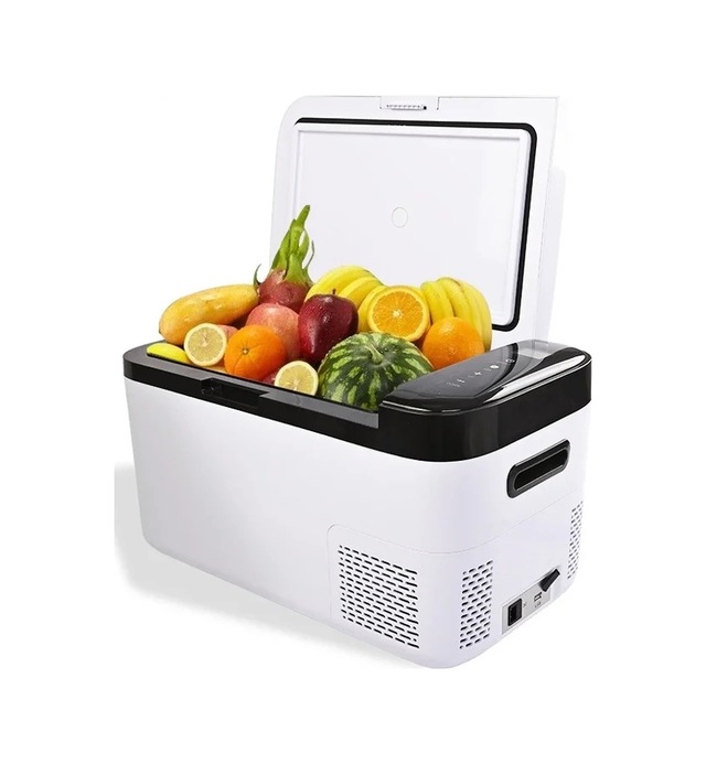 20 L Tek Bölmeli 12-24v Mini Buzdolabı 220v İle Çalışabilir Dokunmatik Ekranlı