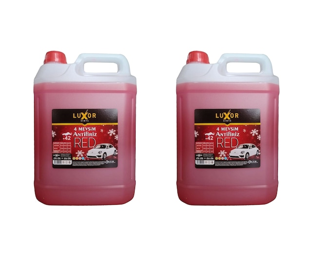 Luxor Kimya 2’li Set Konsantre -42 Kırmızı Antifriz 5'er Litre