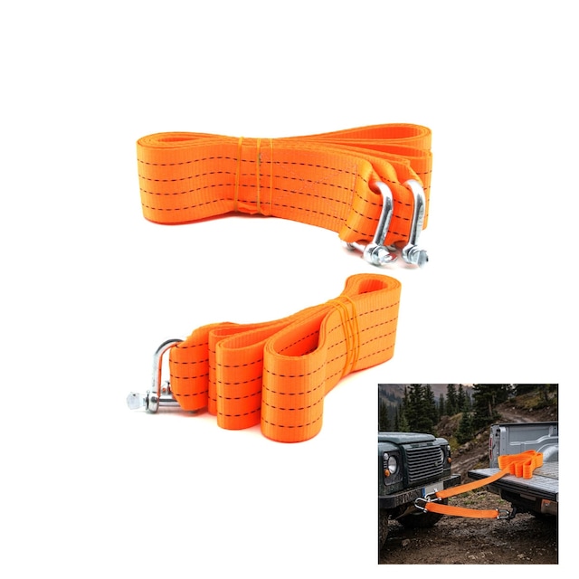 Lunaev Bez Kemer 3.50 Ton 3.25mt Oto Çekme Halatı