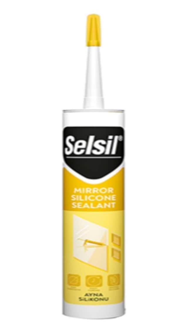 SELSİL AYNA SİLİKONU 310 ML BEYAZ
