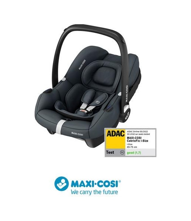 Maxi-Cosi Cabrio Fix I-Size Adac'lı Bebek Oto Koltuğu ve Ana Kucağı 0-13 kg Essential Graphite