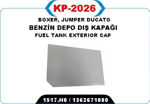 Yakit Depo Diş Kapağı Ducato 3 - Boxer 3 - Jumper 3 2006