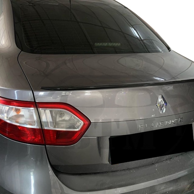 Renault Fluence Bagaj Üstü Spoiler Piano Black