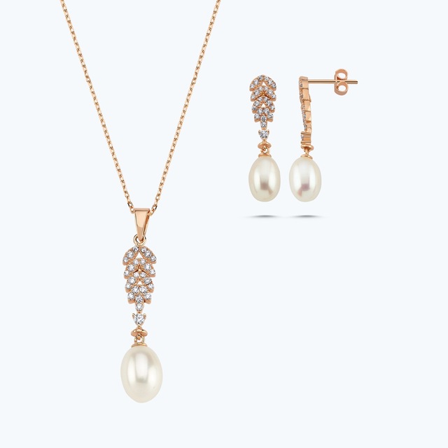 Altınbaş Altın İkili İnci Set UTKINT-12-25696