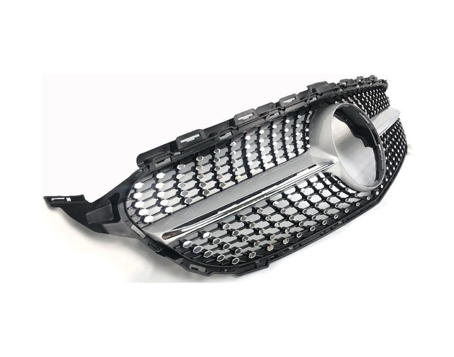 Autogp Mercedes W205 Diamond Ön Panjur Izgara Gri 2015 / 2018