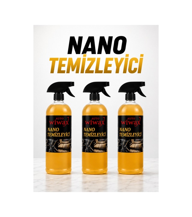1lt Ultra Nano Temizleyici 3 Adet