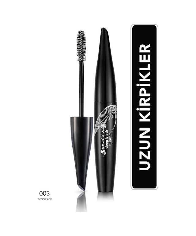 Flormar Spider Lash Dolgunlaştırıcı Maskara 001 Deep Black