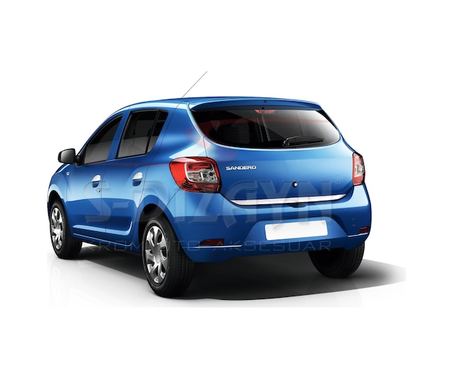 S-Dizayn Dacia Sandero 2 Krom Bagaj Alt Çıtası 2013-2020 Stepway N11.5770