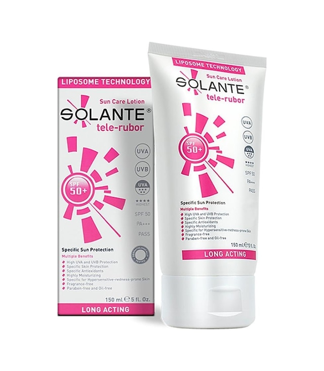 Solante Tele-rubor 50 Faktör Güneş Losyonu 150 Ml