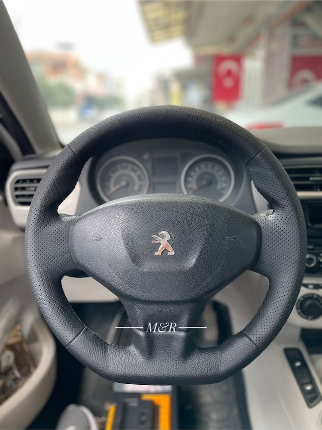 Peugeot 301 Kaplama Deri Direksiyon Kılıfı